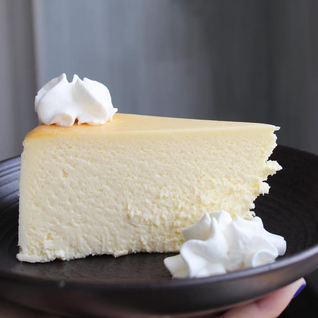 Plain Cheesecake.
