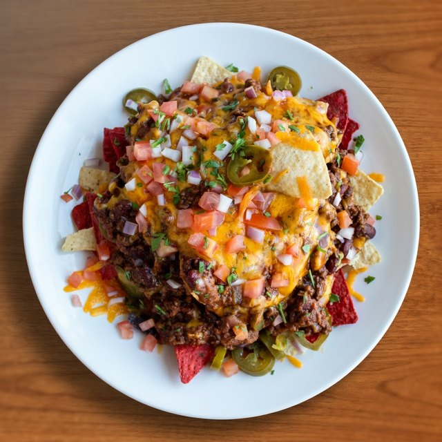 Beef Nachos.