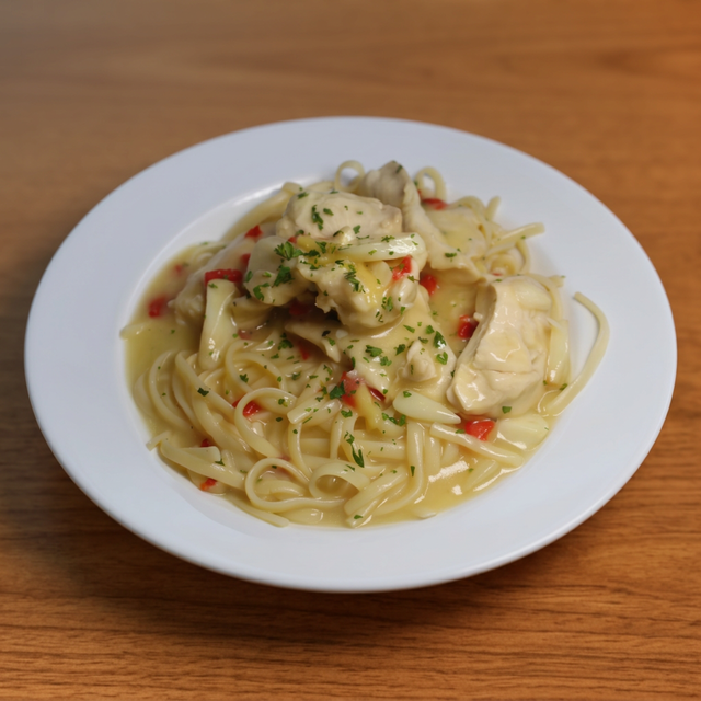 Chicken Scampi.